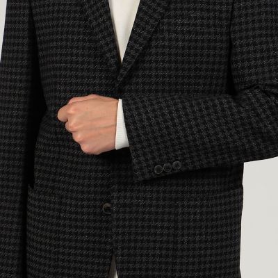 ファンシーツイード　シングルブレステッド２Ｂジャケット