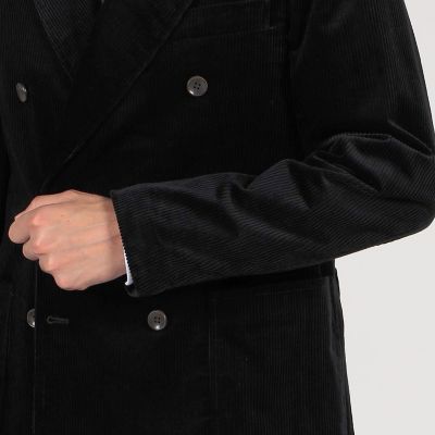コットンコーデュロイ　ダブルブレステッド６Ｂジャケット