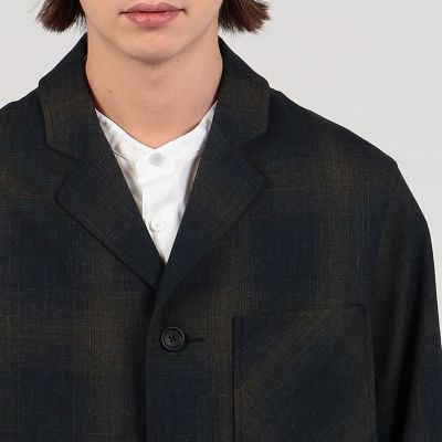 別注】PENDLETON ウール オンブレチェック ジャケット