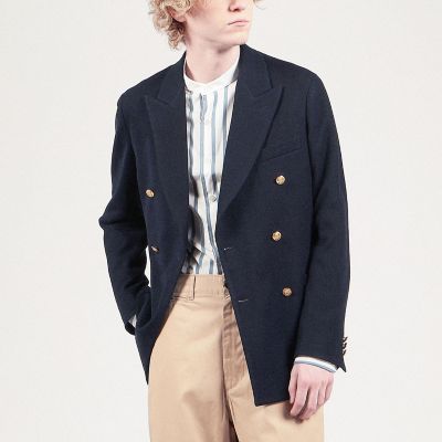 コットンダブルニット　ダブルブレステッド６Ｂブレザー　ＤＯＮＤＹ