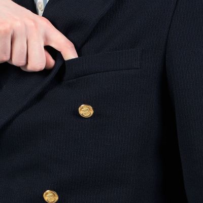 コットンダブルニット　ダブルブレステッド６Ｂブレザー　ＤＯＮＤＹ