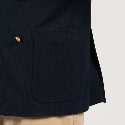 コットンダブルニット　ダブルブレステッド６Ｂブレザー　ＤＯＮＤＹ