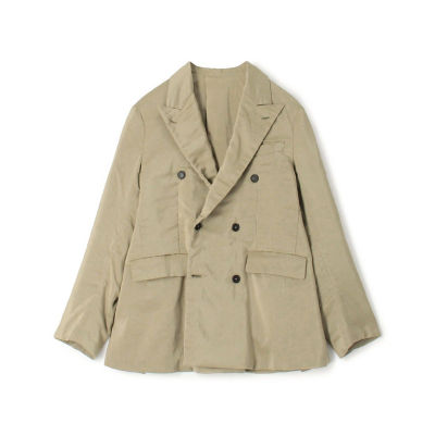 コットンシルク ダブルブレステッド６Ｂジャケット | ファッション・服 