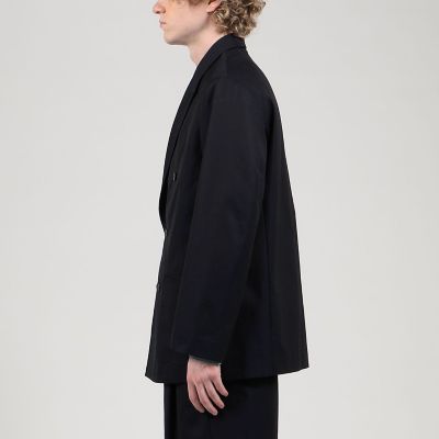 コットンシルクギャバジン　ダブルブレステッド６Ｂジャケット