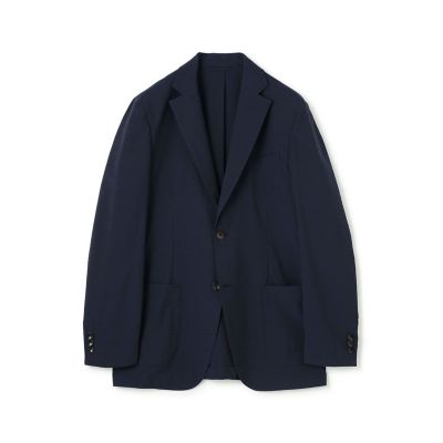 ポリエステルウールサッカー　シングルブレステッド２Ｂジャケット