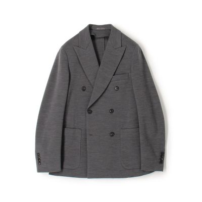 TOMORROWLAND (Men)/トゥモローランド ウールナイロン ダブルブレステッド6Bジャケット DONDI