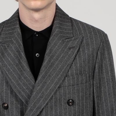 カレッジフランネル　ダブルブレステッド　６Ｂジャケット