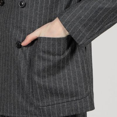 カレッジフランネル　ダブルブレステッド　６Ｂジャケット