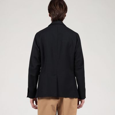 シェットランドウール　ダブルブレステッド　４Ｂジャケット