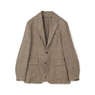アイリッシュリネン　シングルブレステッド　３Ｂジャケット