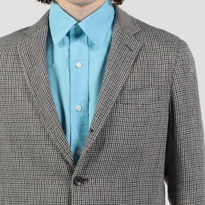 アイリッシュリネン　シングルブレステッド　３Ｂジャケット