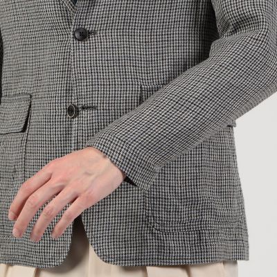 アイリッシュリネン　シングルブレステッド　３Ｂジャケット