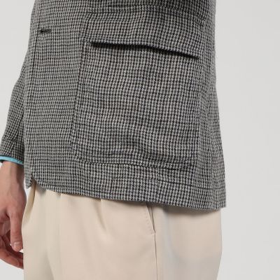 アイリッシュリネン　シングルブレステッド　３Ｂジャケット
