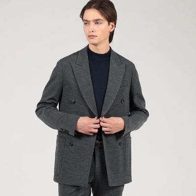 ウールナイロン　　ダブルブレステッド６Ｂジャケット　ＤＯＮＤＹ