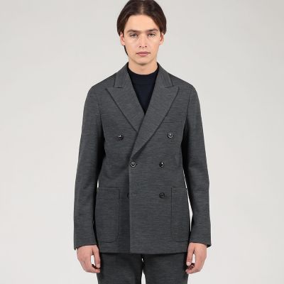 ウールナイロン　　ダブルブレステッド６Ｂジャケット　ＤＯＮＤＹ
