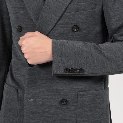ウールナイロン　　ダブルブレステッド６Ｂジャケット　ＤＯＮＤＹ