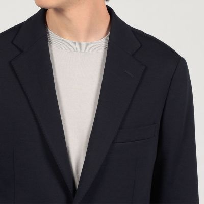 ウールコットンジャージー　シングルブレステッド２Ｂジャケット　ＤＯＮＤＩ