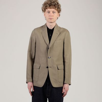 美品 Henry Cottonsリネンジャケット 段返り3B イタリア製 48 A330000746_01?$VS_1500$