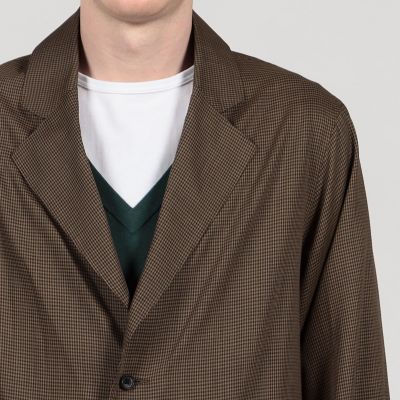 ウールトロピカル シングルブレステッド 2Bジャケット