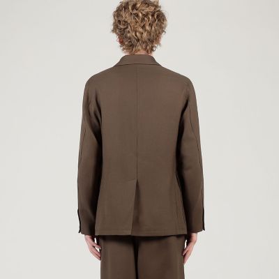 ウールギャバジン ダブルブレステッド 4Bジャケット | TOMORROWLAND