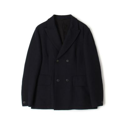 ウールギャバジン ダブルブレステッド 4Bジャケット