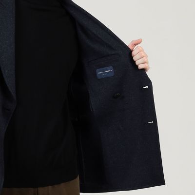 カシミヤジャージー ダブルブレステッド6Bジャケット BRESCHI