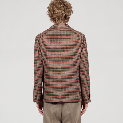 Burberrys ガンクラブ2Bテーラードジャケット 茶 L カシミヤ混 Burberrys ガンクラブ2Bテーラードジャケット 茶 L カシミヤ混