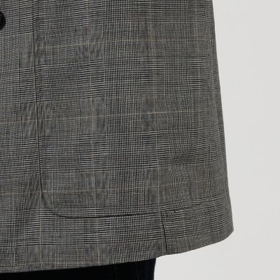 シェットランドウール ダブルブレステッド 4Bジャケット 