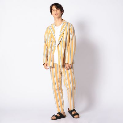 コットンポリウレタン　４Ｂダブルブレストジャケット