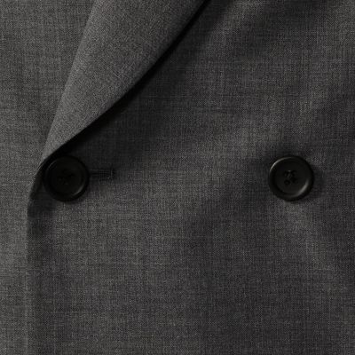 ライトトロピカルウール　４Ｂダブルブレストジャケット