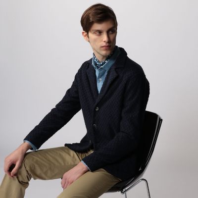 Deuxieme Classe コットンジャケットカーディガン Deuxieme Classe Cotton Jacket カーディガン