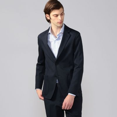 コットンジャージー 2Bテーラードジャケット | TOMORROWLAND (Men