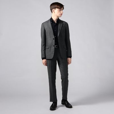 ＜TOMORROWLAND (Men)＞Ｓｕｐｅｒ１２０’ｓウールフランネル　　２Ｂテーラードジャケット