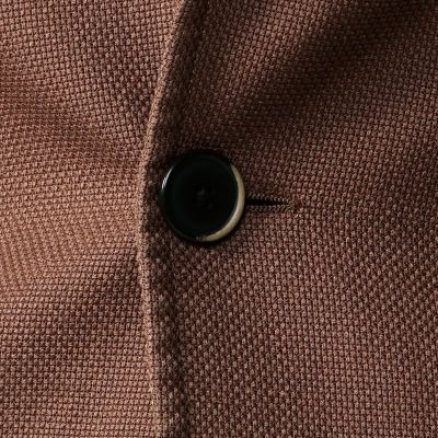 ホップサックガーメントダイ 段返り3Bテーラードジャケット