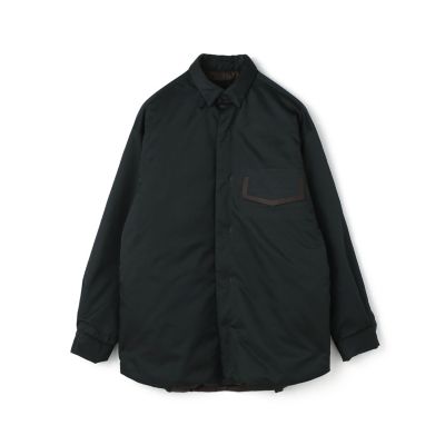 ポリエステルツイル　シャツブルゾン