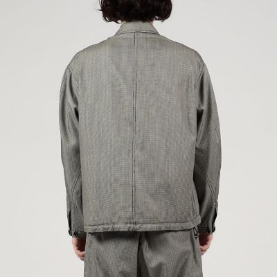 シルク　ハンンドトゥース　ブルゾン