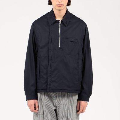 トゥモローランド　上質ブルゾン スーピマコットン シャツブルゾン BORGHI | TOMORROWLAND