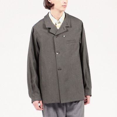 トゥモローランド　ウール　ハーフコート ウール 2WAYストレッチ ハーフコート | TOMORROWLAND (Men