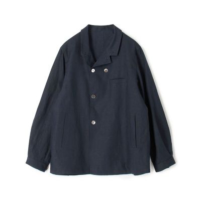 リネン ダブルブレステッドハーフコート | TOMORROWLAND (Men