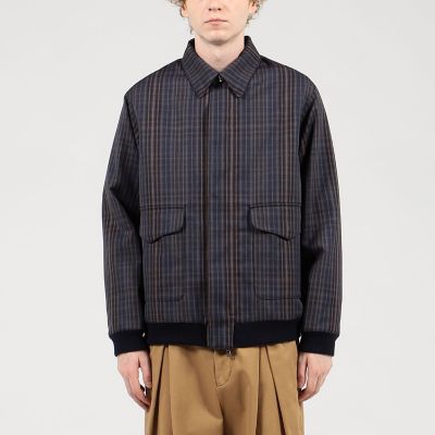 シェットランドツイード ショートブルゾン | TOMORROWLAND (Men