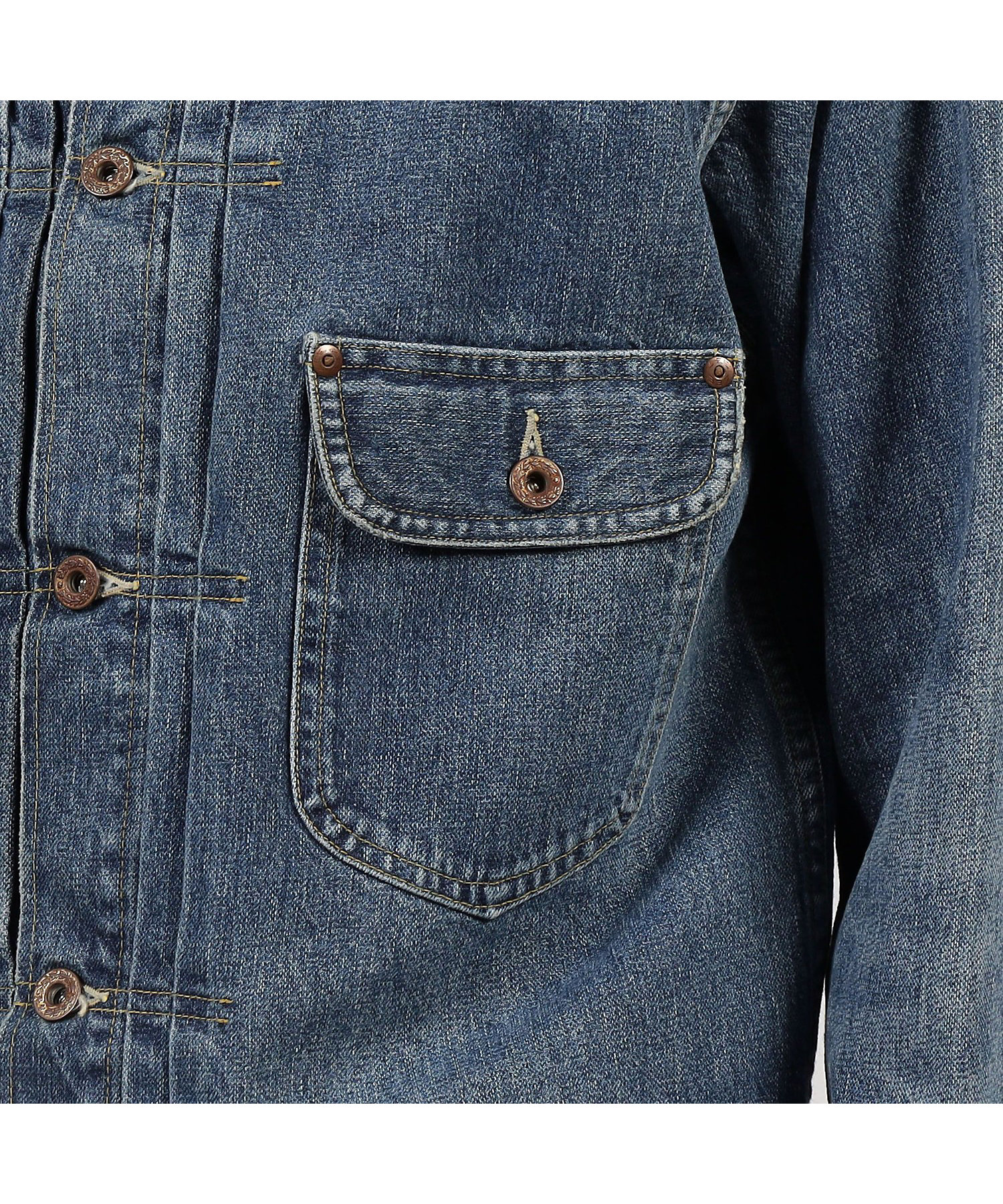 別注】Lee コットンカシミヤ デニムジャケット 別注】Lee コットンカシミヤ デニムジャケット