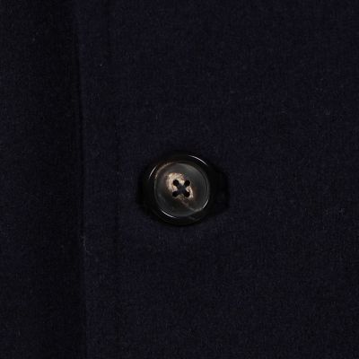 ウールメルトン　ニットブルゾン