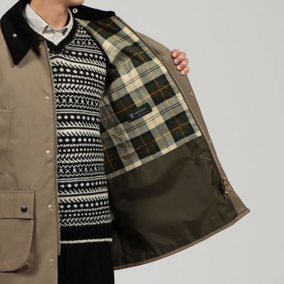 【別注】Ｂａｒｂｏｕｒ　Ｂｅｄａｌｅ　ウールコットン　ブルゾン