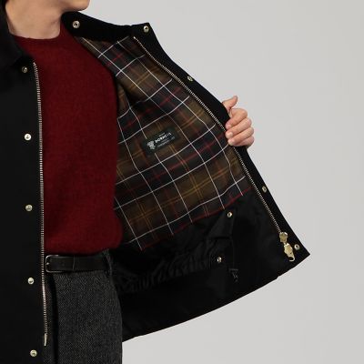 送料無料】【別注】Barbour Transport ウールコットン