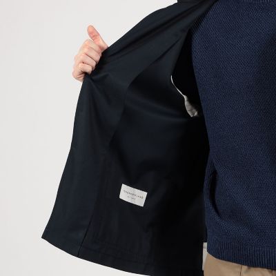 シルクカルゼ　シャツジャケット