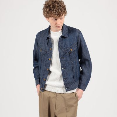 【別注】Ｌｅｅ　Ｗｅｓｔｅｒｎｅｒ　Ｊａｃｋｅｔ　７オンスリネンデニム