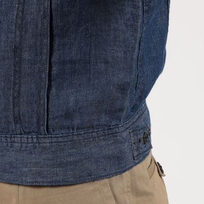 【別注】Ｌｅｅ　Ｗｅｓｔｅｒｎｅｒ　Ｊａｃｋｅｔ　７オンスリネンデニム