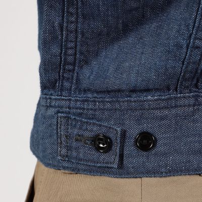 【別注】Ｌｅｅ　Ｗｅｓｔｅｒｎｅｒ　Ｊａｃｋｅｔ　７オンスリネンデニム