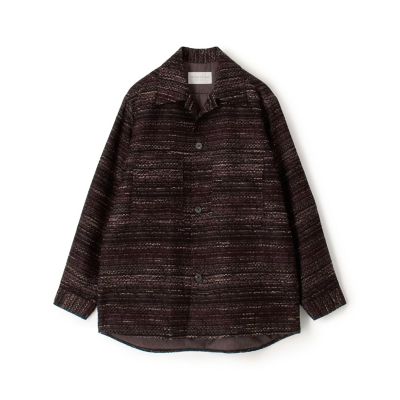 TOMORROWLAND .B ツイードブルゾン シェットランドツイード ショート