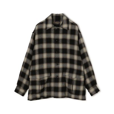【送料無料】TOMORROWLAND (Men)/トゥモローランド PENDLETON コットンカシミヤ シャツジャケット 18ブラックケイ コート・ジャケット【三越伊勢丹/公式】
